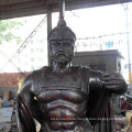 Hot sales life size Roman antique cast bronze warrior sculpture for outdoor decoration